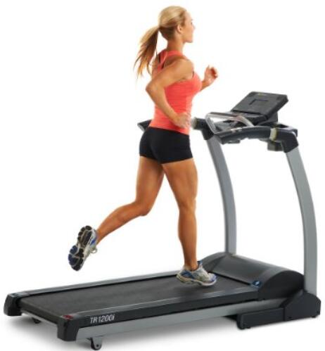 Incline LifeSpan TR1200i Folding Treadmill