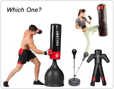 free standing punching bag