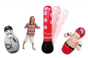 Kids Inflatable Free Standing Punching Bag Review