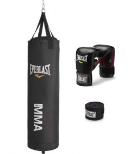 Everlast 70 lbs hanging heavy bag kit review