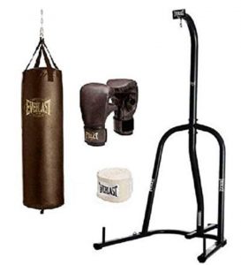 Everlast 100 pound punching bag for martial arts