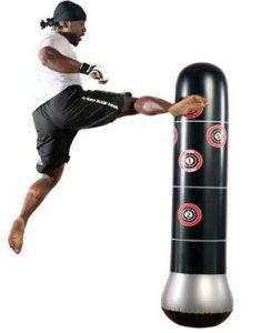 5.25 feet inflatable punching bag for both adults and kids