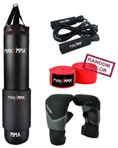 5 ft punching bag kit with adjustable weight
