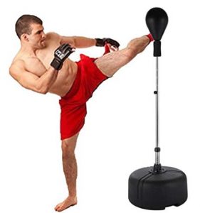 Tomasar Free Standing Punching Bag Speed Ball with Adjustable Height