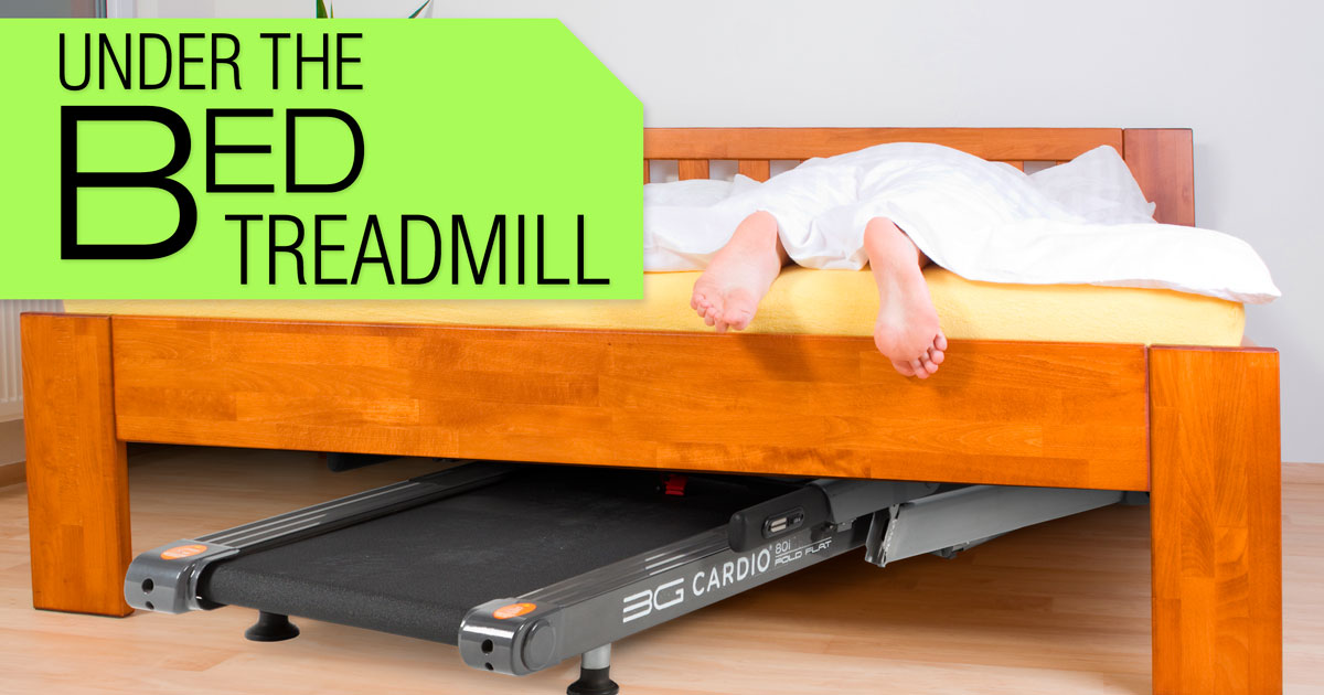 guides of under bed treadmill