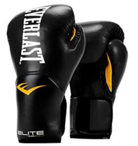 Everlast synthetic leather punching bag gloves