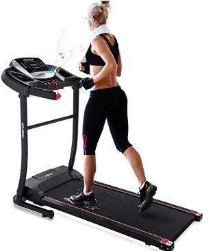 folding electric treadmill