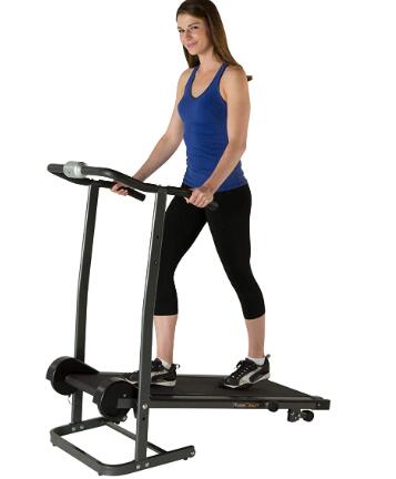 The 6 Best Manual Folding Treadmill Reviews For Walking and Jogging In Compact Space