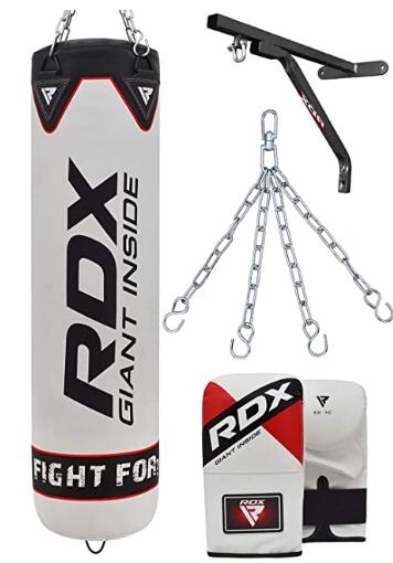 RDX 5FT Punch Bag Set for Boxing, MMA and Muay Thai